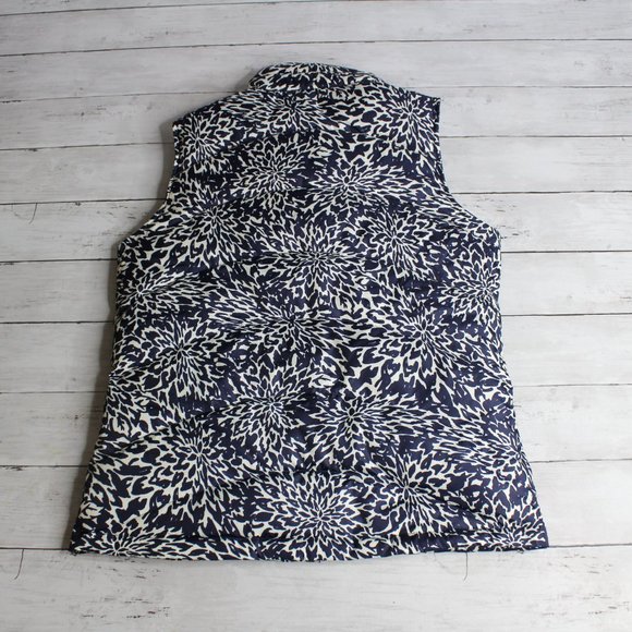 Lands' End Womens Sleeveless Winter Jacket Vest Size XS 2 4 Down Quilted - Picture 7 of 7